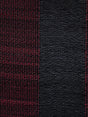 Scalamandre Fredericksborg Horsehair Black / Burgundy Fabric
