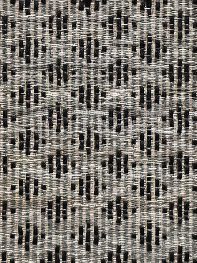 Scalamandre Appaloosa Horsehair Gray / Black Fabric