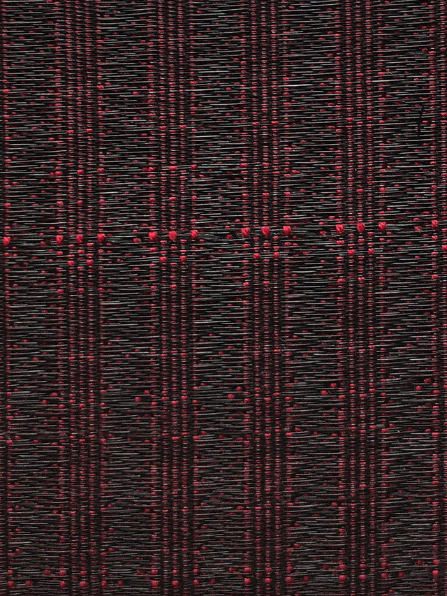 Scalamandre Oldenburg Horsehair Red / Black Fabric