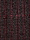 Old World Weavers Oldenburg Horsehair Red / Black Upholstery Fabric
