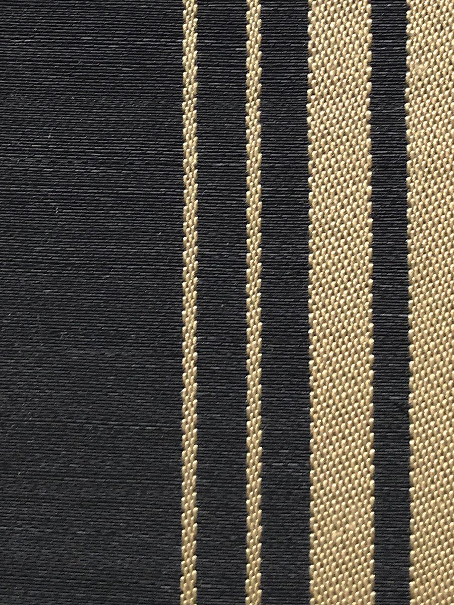 Scalamandre Ardennais Silk Horsehair Beige / Black Fabric