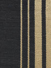 Old World Weavers Ardennais Silk Horsehair Beige / Black Fabric