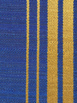 Scalamandre Ardennais Silk Horsehair Blue / Yellow Fabric
