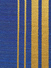 Old World Weavers Ardennais Silk Horsehair Blue / Yellow Upholstery Fabric