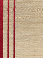Scalamandre Ardennais Silk Horsehair Red / Beige Fabric