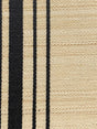 Scalamandre Ardennais Silk Horsehair Black / Beige Fabric