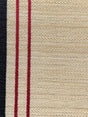 Scalamandre Ardennais Silk Horsehair Beige / Black / Red Fabric