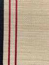 Old World Weavers Ardennais Silk Horsehair Beige / Black / Red Upholstery Fabric