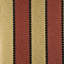G P & J Baker VALENTINO STRIPE FLOCK RED/GOLD Wallpaper