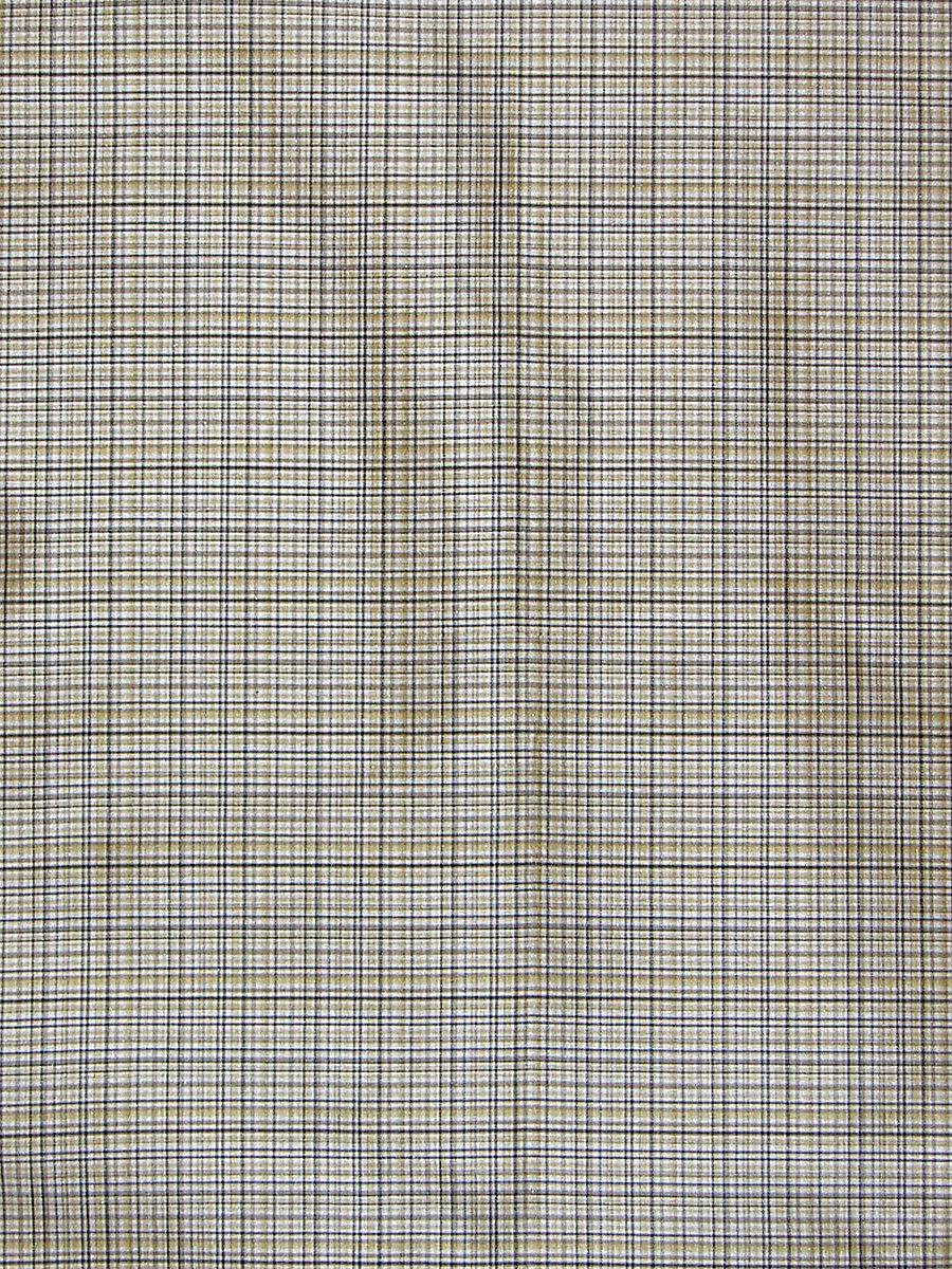 Scalamandre T & A Check Parchment Fabric