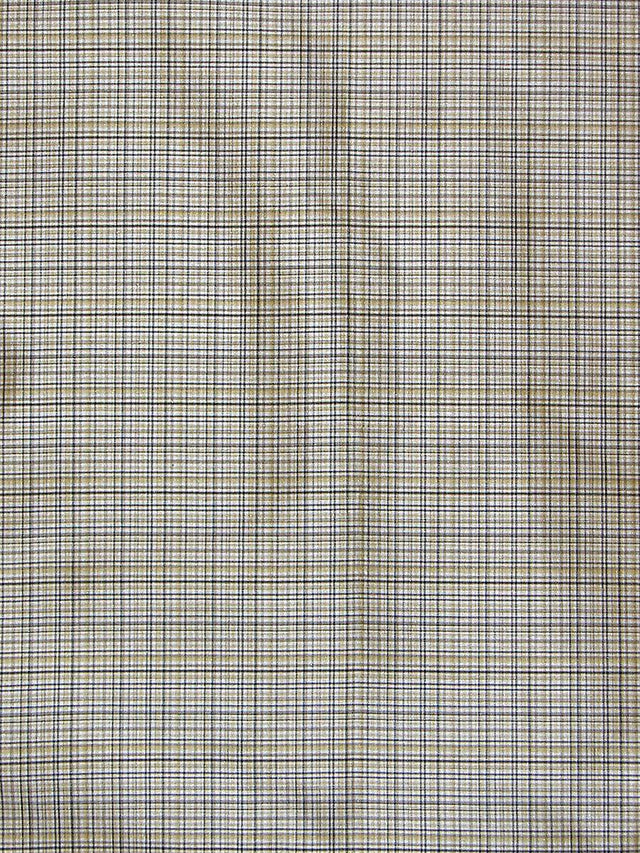 Scalamandre T & A Check Parchment Fabric