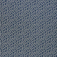 Schumacher Meander Embroidery Indigo Fabric