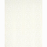 Schumacher Medici Embroidered Sheer Blanc Fabric