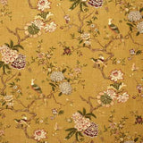 G P & J Baker ORIENTAL BIRD GOLD Fabric