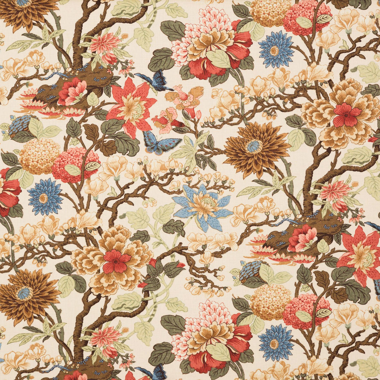 G P & J Baker MAGNOLIA BISCUIT/SAND Fabric