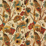 G P & J Baker CALIFORNIA AQUA/STONE Drapery Fabric