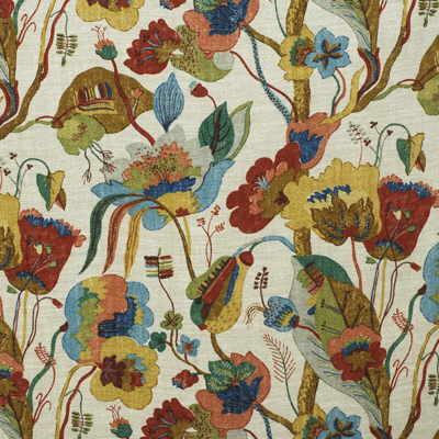 G P & J Baker CALIFORNIA MULTI Drapery Fabric