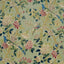 G P & J Baker HYDRANGEA BIRD AQUA/ROSE Fabric