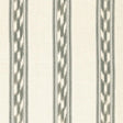 Schumacher Mojave Ikat Stripe Slate Fabric