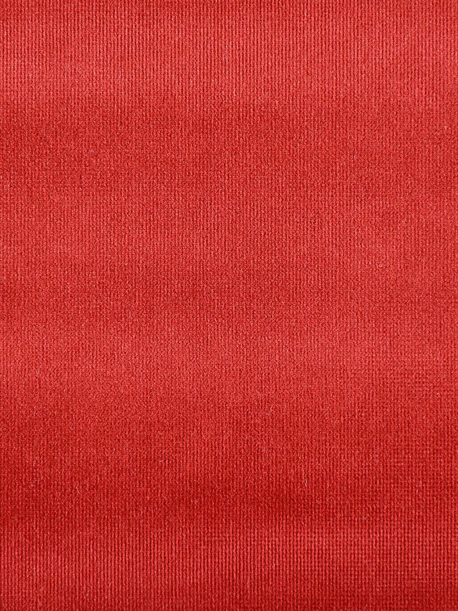 Scalamandre Glamour Velvet Ruby Fabric