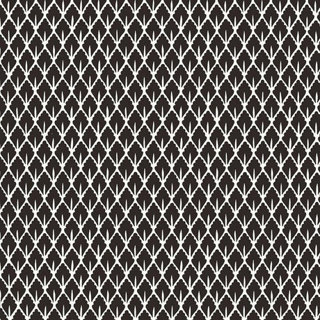 Schumacher Mughal Leaf Noir Wallpaper