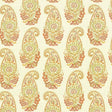 Kasmir Paisley Shower Harvest Fabric