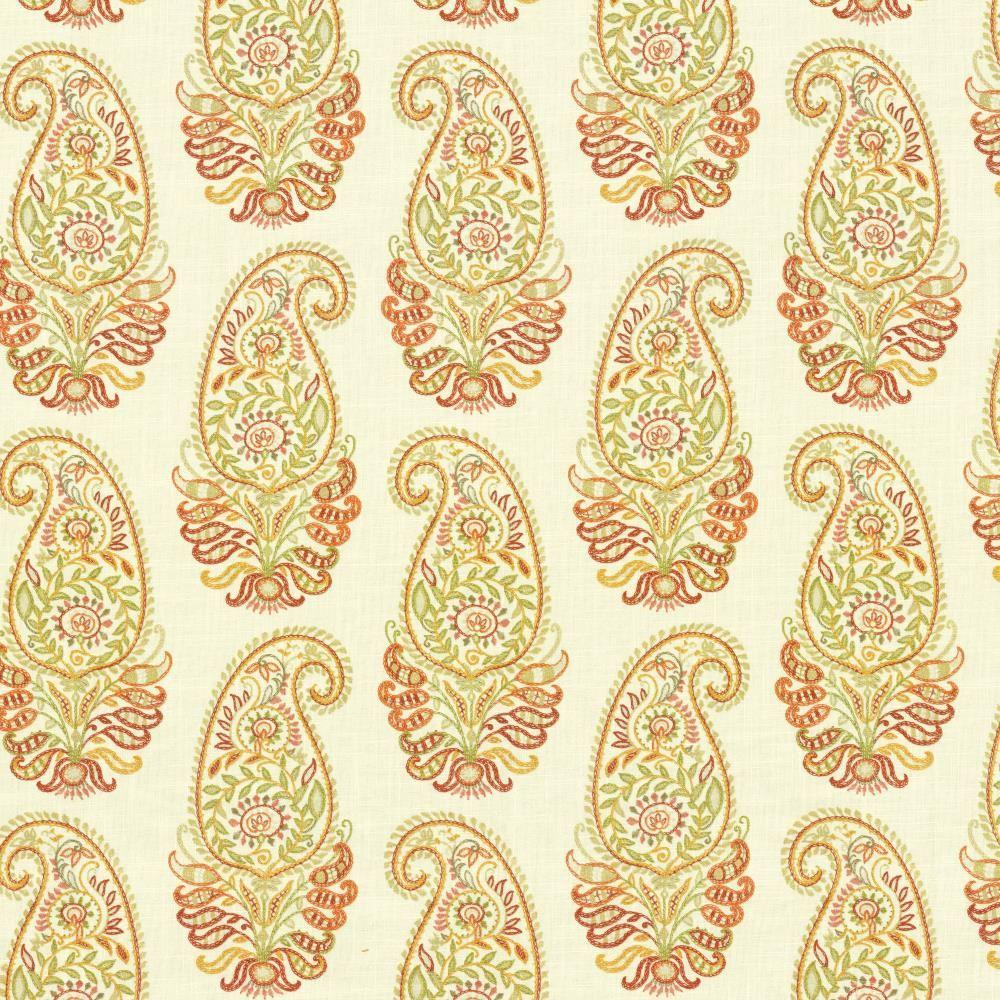 Kasmir Paisley Shower Harvest Fabric