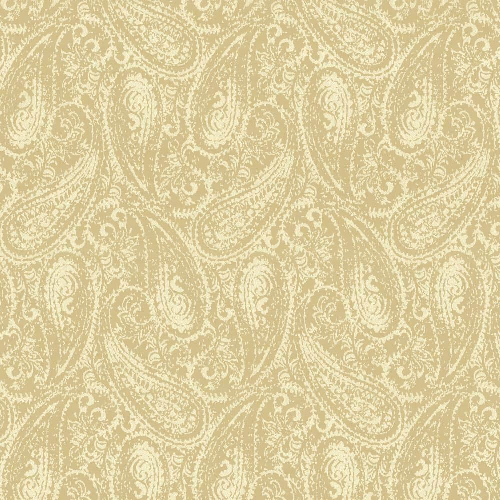 Kasmir Paisley Splatter Champagne Fabric