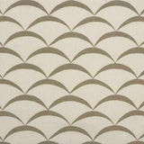 Lee Jofa CRESCENT WHITE/TAUPE Fabric