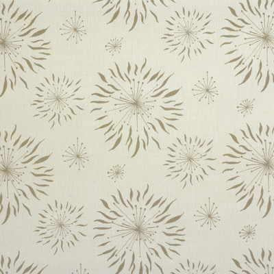 Lee Jofa DANDELION WHITE/TAUPE Fabric