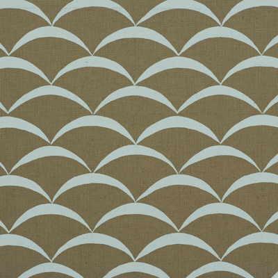 Lee Jofa CRESCENT SAND/AQUA Fabric