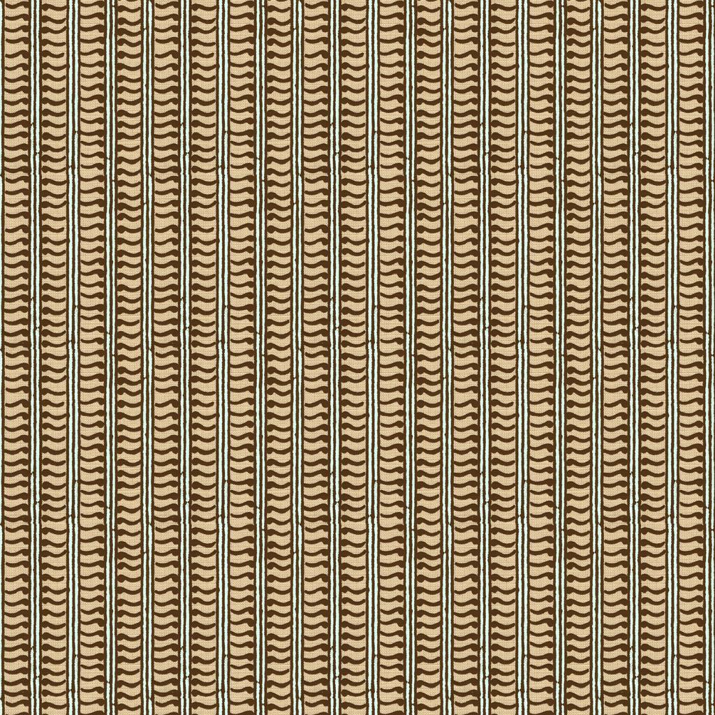 Lee Jofa KALI CHOCO/AQUA Fabric