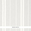 Schumacher Oasis Linen Stripe Fog Fabric