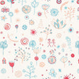 Schumacher Lollipop Punch / Turquoise Fabric