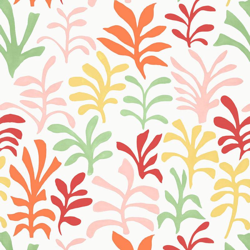 Schumacher Ode To Matisse Punch Fabric