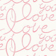 Schumacher Love Pink Lemonade Fabric