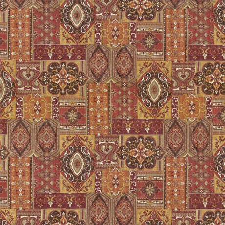 Kasmir Patchwork Sunset Fabric