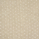 Schumacher Pebble Embroidery Linen Fabric