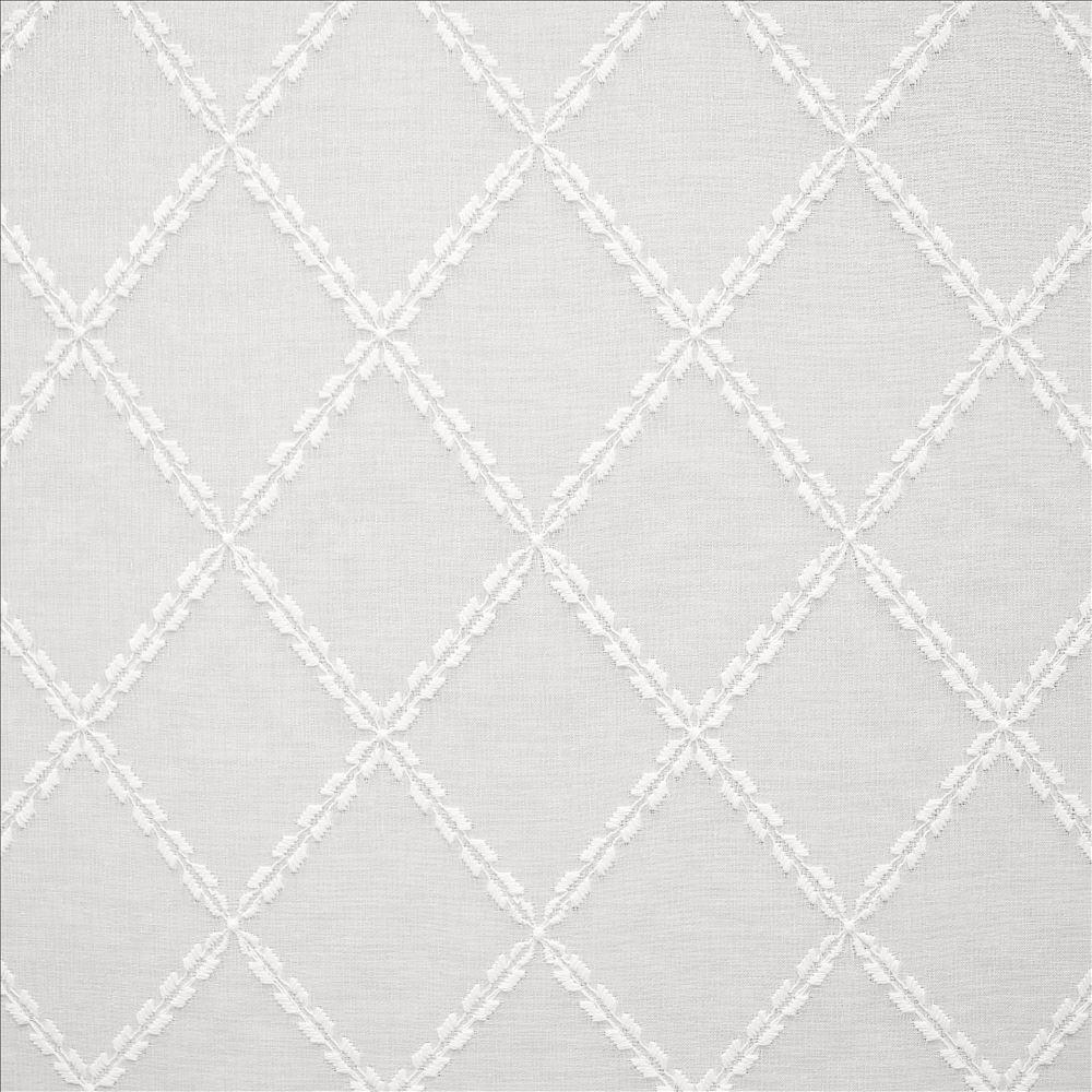 Kasmir Peacekeeper White Fabric