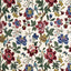 G P & J Baker PERSIAN POMEGRANATE RED/INDIGO/STONE Fabric