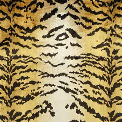 Lee Jofa SILK TIGER VELVET ORO Upholstery Fabric