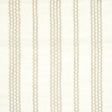 Schumacher Piero Stripe Embroidered Sheer Pearl Fabric