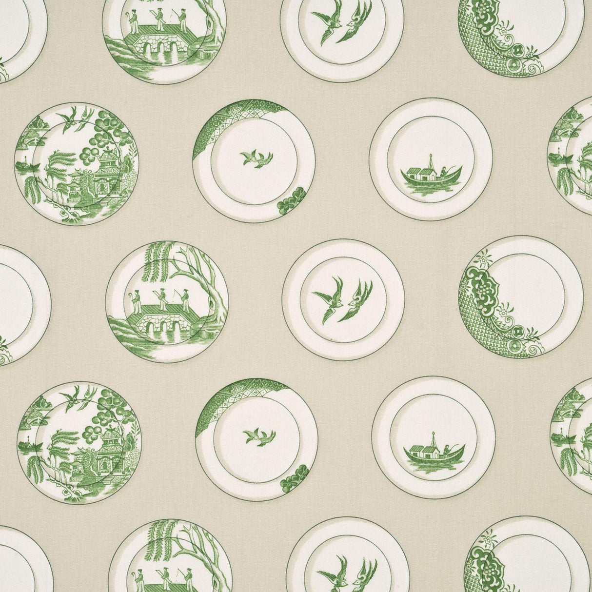 Baker Lifestyle PORCELAIN GREEN Fabric