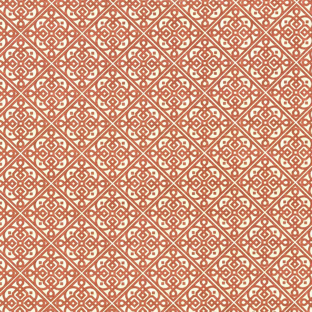 Kasmir Perot Trellis Persimmon Fabric