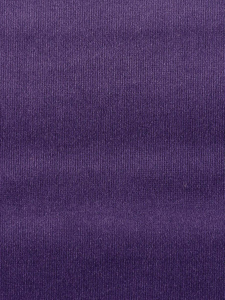 Scalamandre Glamour Velvet Eggplant Fabric
