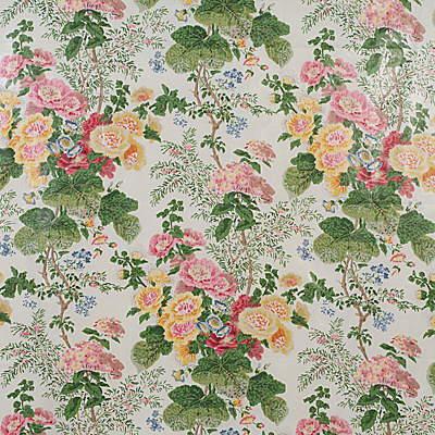 Lee Jofa HOLLYHOCK HDB WHITE/PINK Fabric