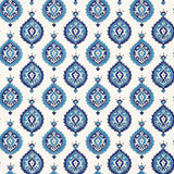 Schumacher Samovar Peacock Wallpaper