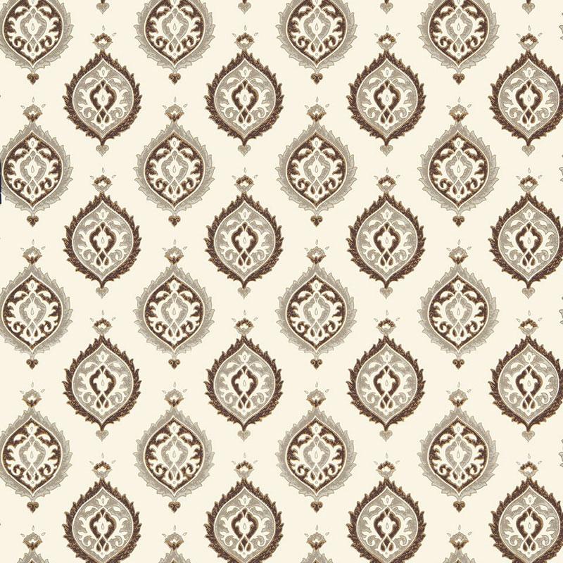 Schumacher Samovar Sepia Wallpaper