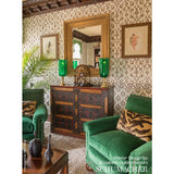 Schumacher Samovar Sepia Wallpaper