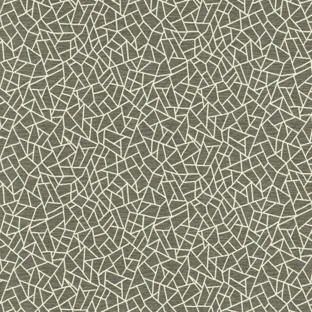 Kasmir Cracked Glass Pewter Fabric